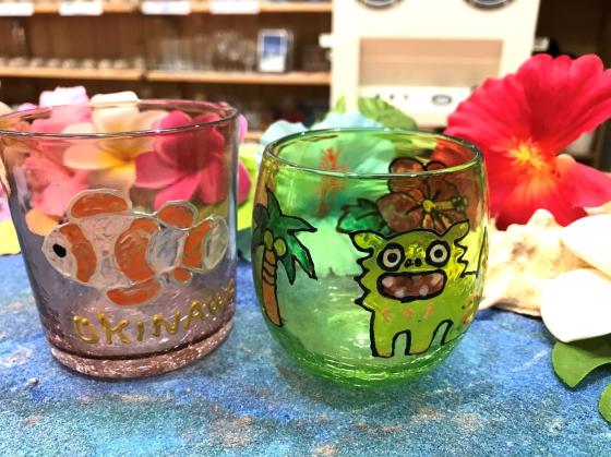 🌊沖楽（おきらく）で素敵な思い出を形に✨ 沖縄旅行の記念に、世界に一つだけの琉球ガラス体験はいかがですか？