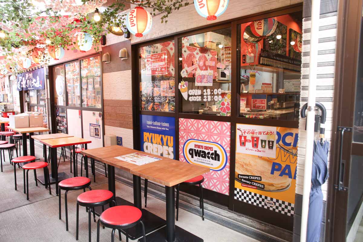 🌴 那覇で見つけた！サクふわ新食感✨「RYUKYU CREPES qwacch」で幸せおやつタイム 🍓