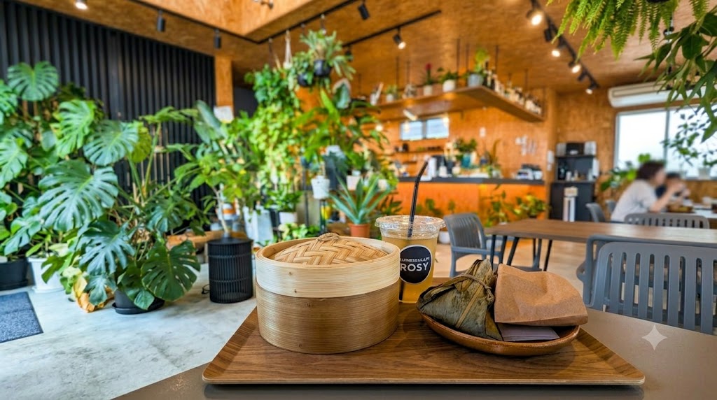 🌿 植物に囲まれた癒しの空間「GARDEN＆CAFE ROSY」🍃